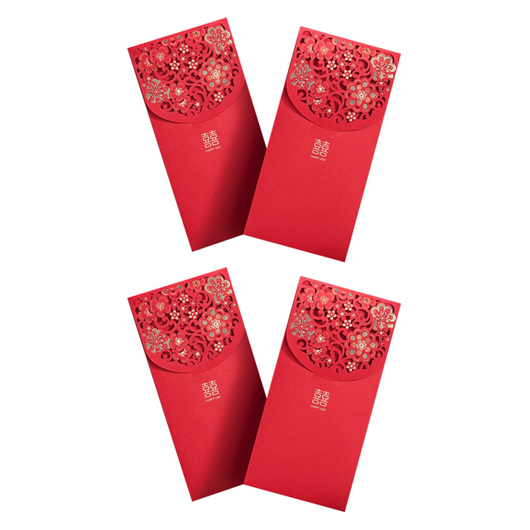 20PCS Chinese Red Envelopes Lu - Wedding Envelopes 评论和价格