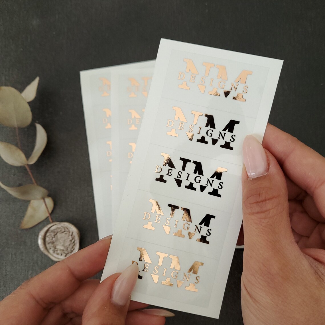 Clear Botanical Wedding Sticke - Wedding Envelopes 评论和价格