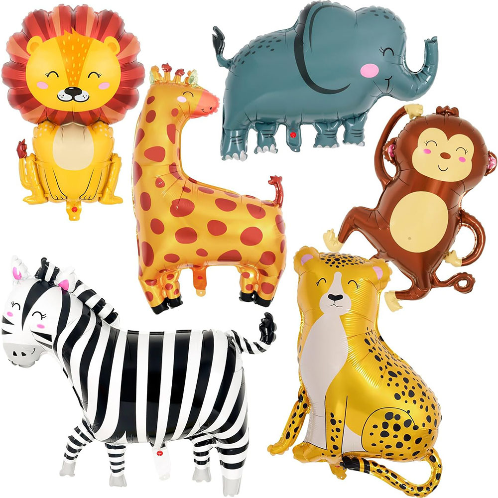 6 Pieces of Jungle Wild Animal - Wedding Zoo 评论和价格