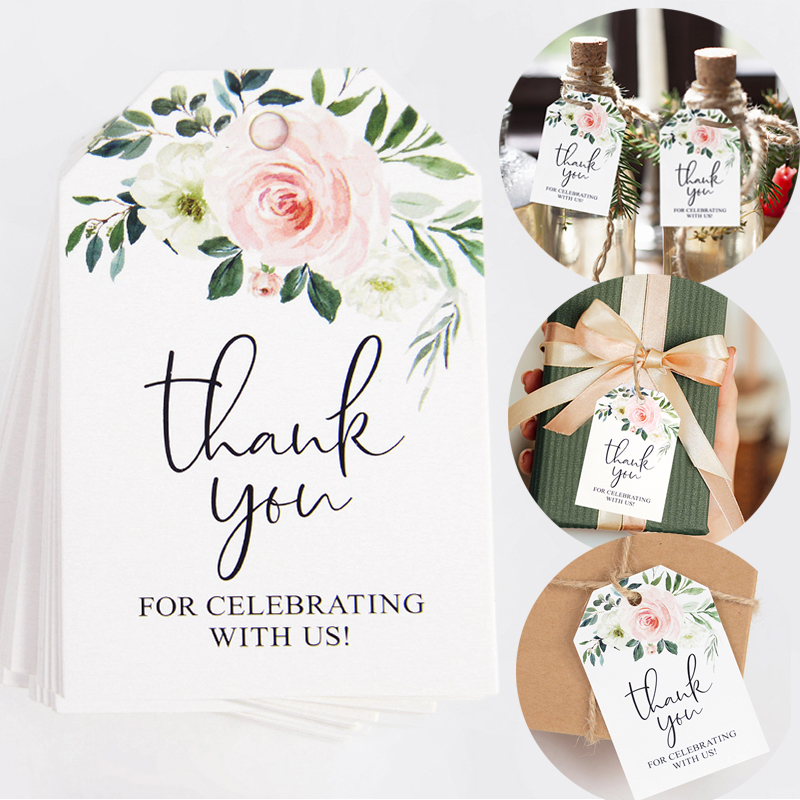 50pcs Thank You For Celebratin - Wedding Card Box 评论和价格